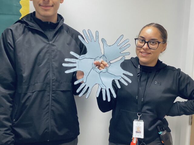 Coombswood School Celebrates Anti-Bullying Week with Good Friend Hand Wreath