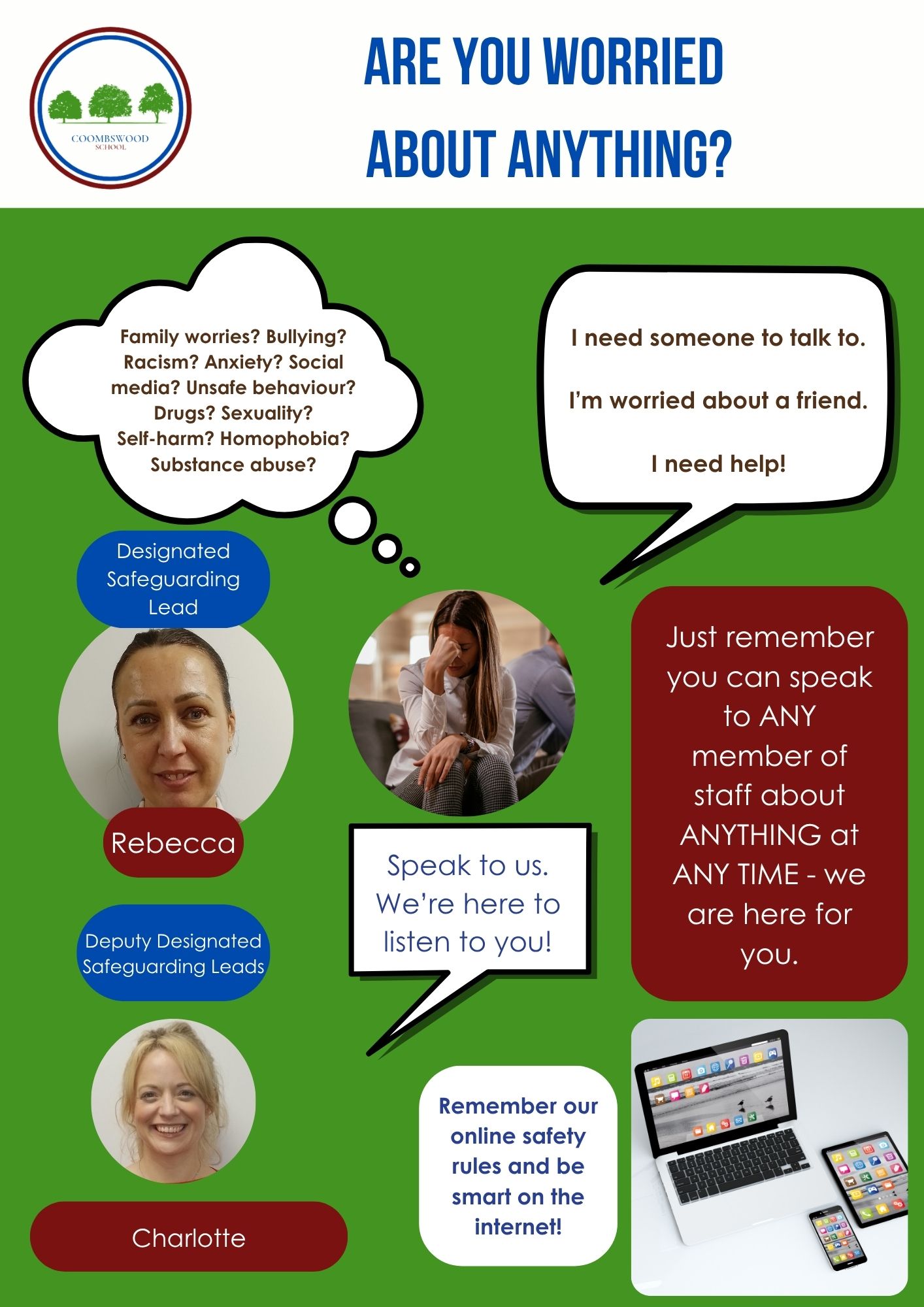 Coombswood Learner Friendly Safeguarding Poster 010926