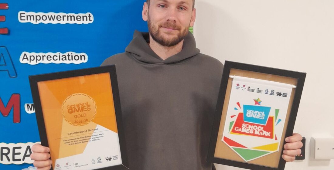 Coombswood School celebrates achieving the School Games Gold Mark Award, recognising outstanding commitment to inclusive PE, school sport, learner leadership and physical activity throughout the 2025/26 academic year.